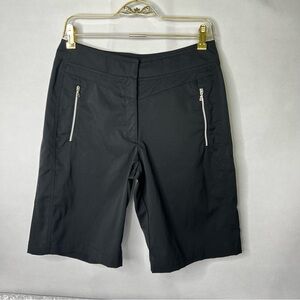 Tail Tech performance Shorts Bermuda Size 6 Black Golf Outdoor 10" Inseam